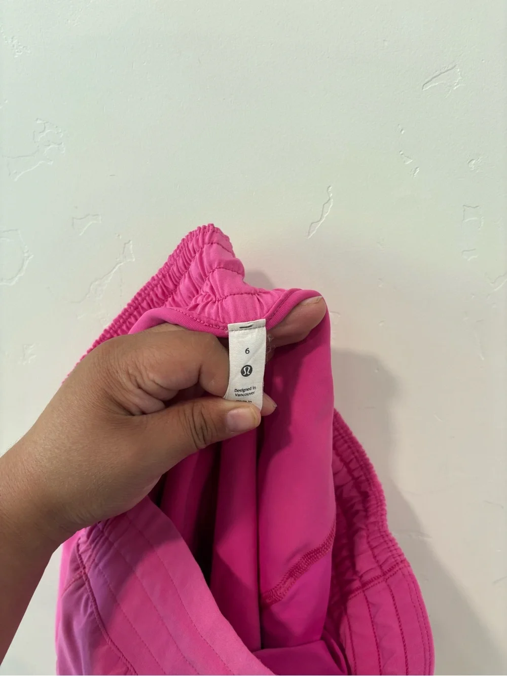 Lululemon Hotty Hot High Rise Skirt Skort Sonic Pink 6 Tennis Golf Pickleball